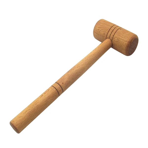 Pure Maxbell Unfinished Multifunctional Beech Wood Mallet Carving Wooden L Original Design