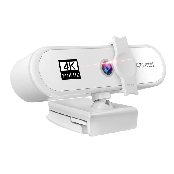 Carefully Designed Maxbell 4K Full HD Streaming Webcam Autofocus for Live Broadcast 4k White Fine