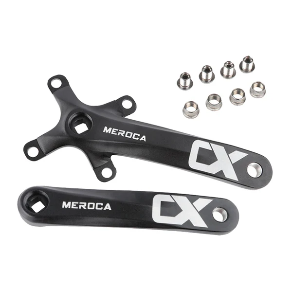 Fine Maxbell Bicycle Crank 104BCD MTB Bike Crankset for Road Bikes Crank Black Contemporary