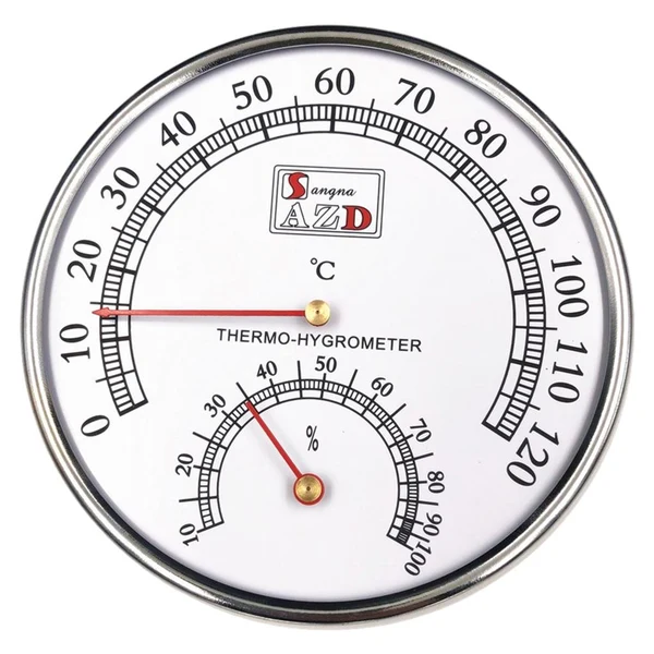 Artisan Maxbell Mini Indoor Thermometer Hygrometer Analog 2in1 Temperature Humidity Monitor Trendy