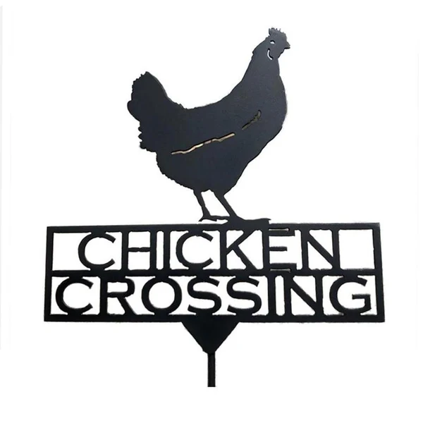 Eco-Friendly Maxbell Stainless Weathervane Farm Scene Outdoor Garden Yard Roof Decoration Crafts Chicken Solid