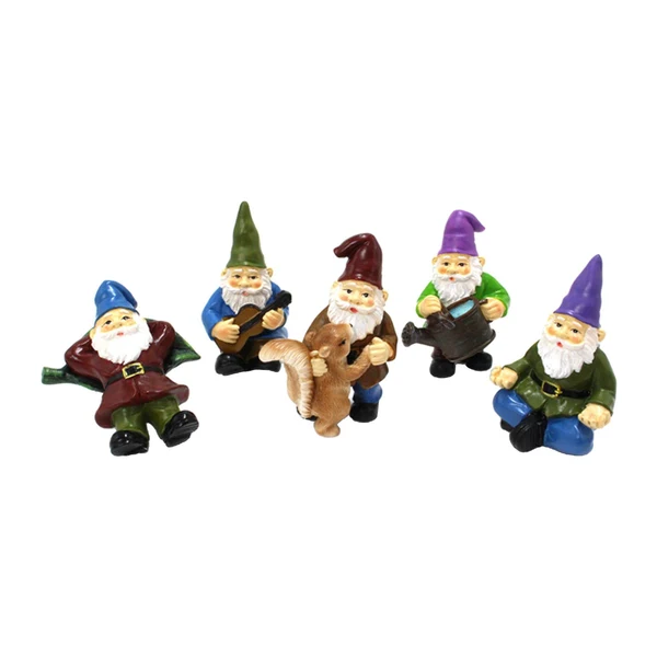 High-Performance Maxbell 5x Fairy Miniature Figurine Garden Ornament Yard Decor House Accessories Sophisticated