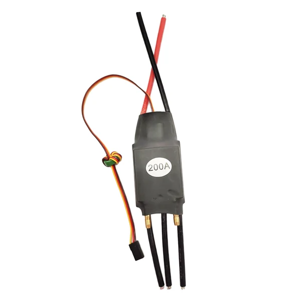 Practical Maxbell Brushless Water Cooling Electric Speed Controller ESC for RC Boat Model 200A Safe