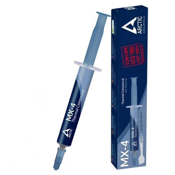 Excellent Maxbell MX-4 4 Grams Thermal Compound Paste Carbon Based Heatsink Paste Replace 1pc User-Friendly