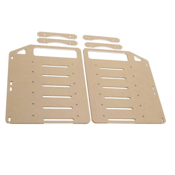 Recyclable Maxbell DIY 3.5inch Acrylic Hard Drive Bracket Accessories for HDD SSD 6 floor Detailed