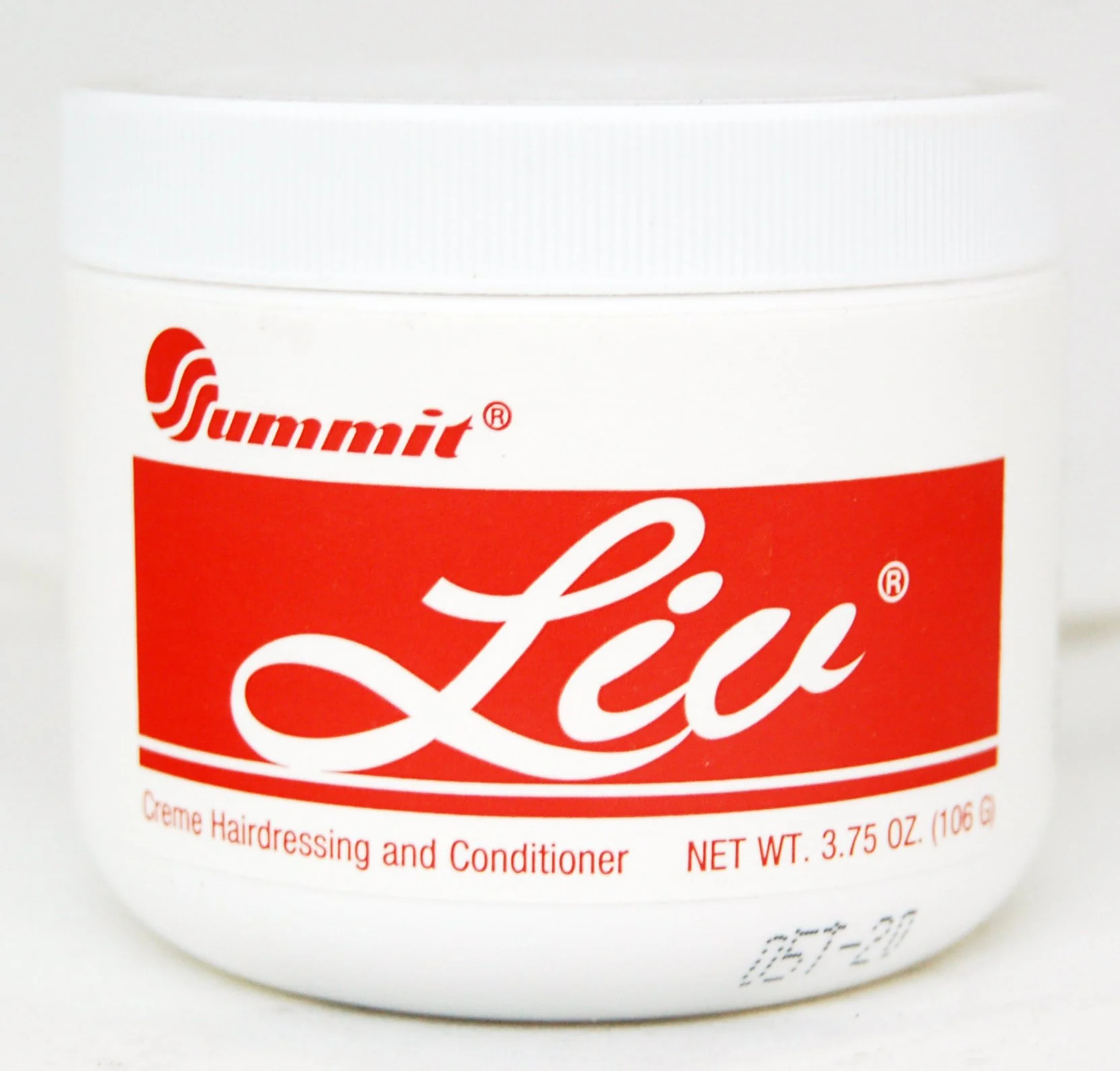 Clean Summit Liv Crème Hairdressing and Conditioner 3.75 Oz. Functional
