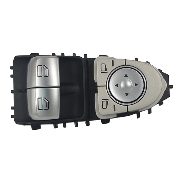 Enhanced Maxbell New Master Window Lifter Switch Fit for Mercedes-Benz Vito 447 448 Black Easy-to-Use