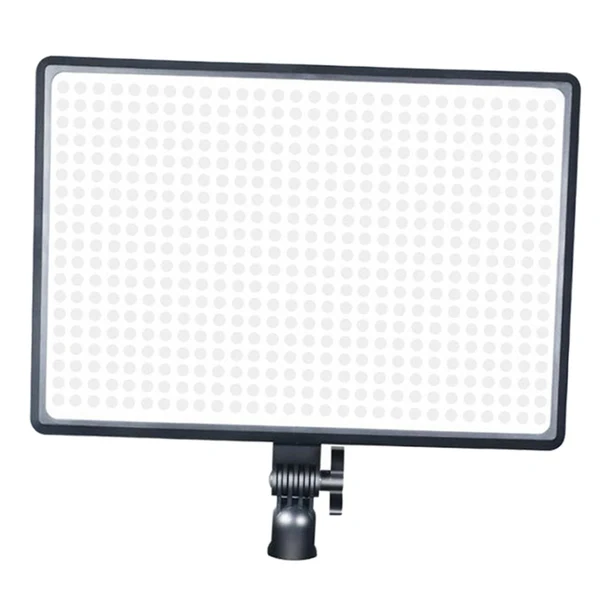 Convenient Maxbell Dimmable LED Video Lighting Panel Light for DSLR Camera Camcorder EU Plug Smooth