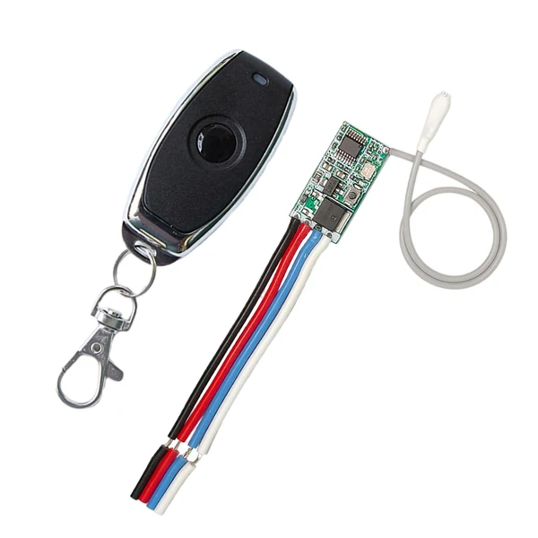 Dependable Maxbell RF 433MHz Mini Wireless Remote Control Switch Receiver 1 Button White Prestigious