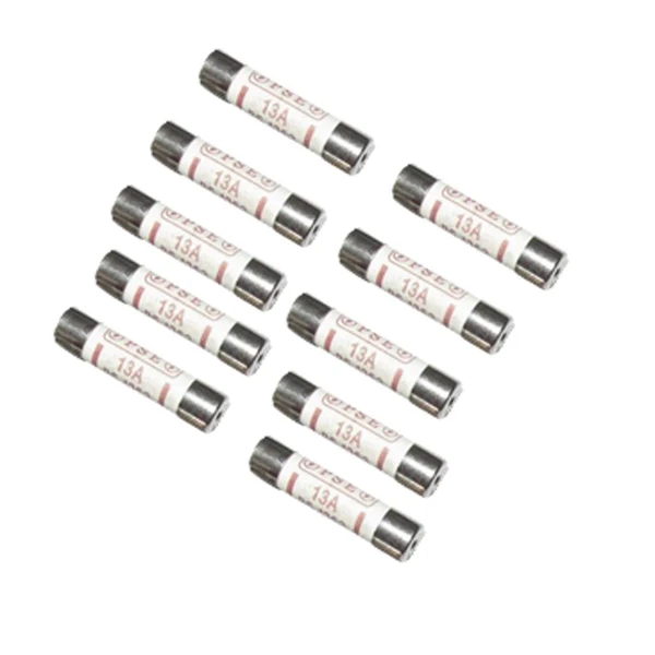 Elite Maxbell 6mm x 25mm 240V 13A BS1362 Ceramic Fuse Convenient