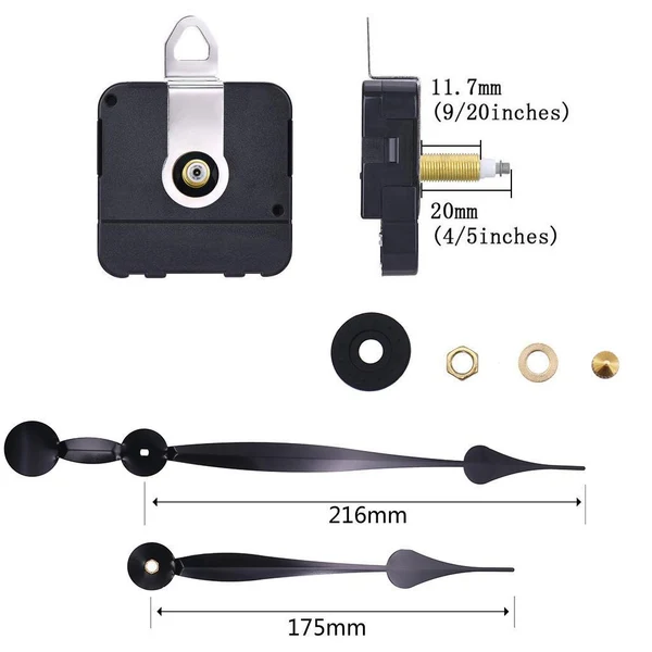 Excellent Maxbell Clock Movement Mechanism Quartz Wall Clock Motor Movement DIY Repair Parts Functional