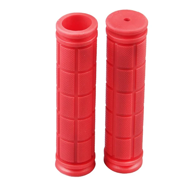 Reusable Maxbell Anti-Slip Bike Bicycle MTB Handlebar Grip Soft Rubber Bar Covers Red Powerful