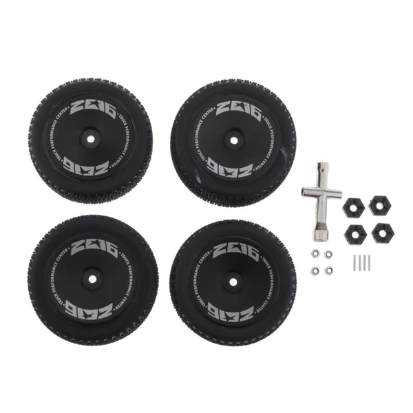 Relaxed Maxbell 4Pcs 144001 Front Rear Tire Tyres for 1 14 RC Car WLTOYS 144001 Buggy Truck Efficient
