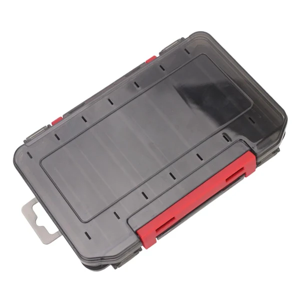 Professional Maxbell Squid Jig Box Both Side Storage Lure Case Holder Black 14 Compartments Trusted