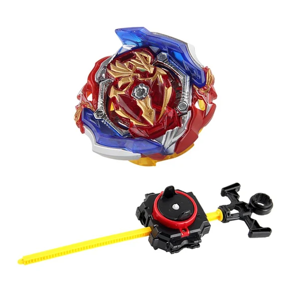Responsible Maxbell 4D Metal Fusion Spinning Top Launcher Kids Toys B150 High-End