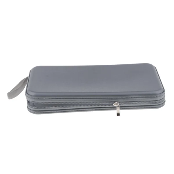 Lightweight Maxbell 80 Disc CD Wallet DVD Case Storage Holder Bag Carry Protector Plastic Silver Exclusive