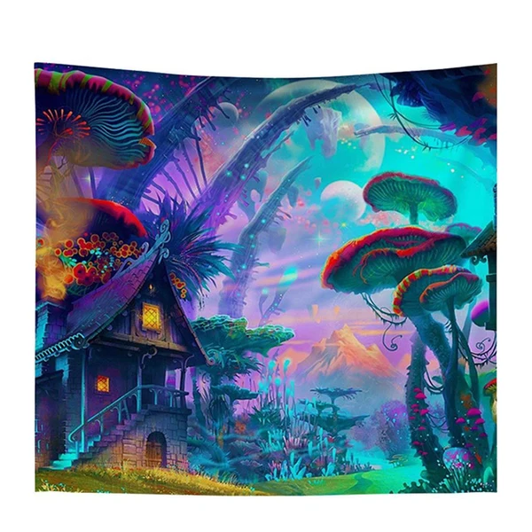 Proven Maxbell Style 3D Printed Wall Hanging Tapestry Window Curtains 150 x 130cm Expertly Made