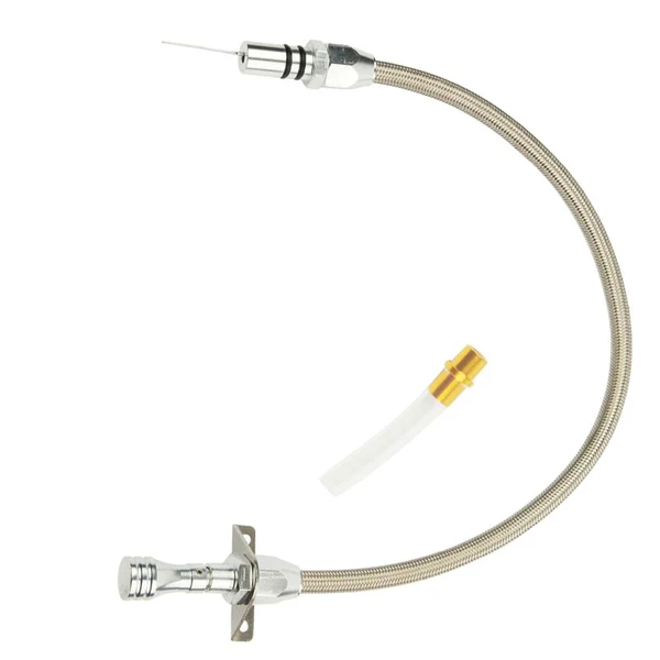 Solid Maxbell Flexible Stainless Transmission Dipstick for Chevy TH-400 Turbo SBC SL Premium Material