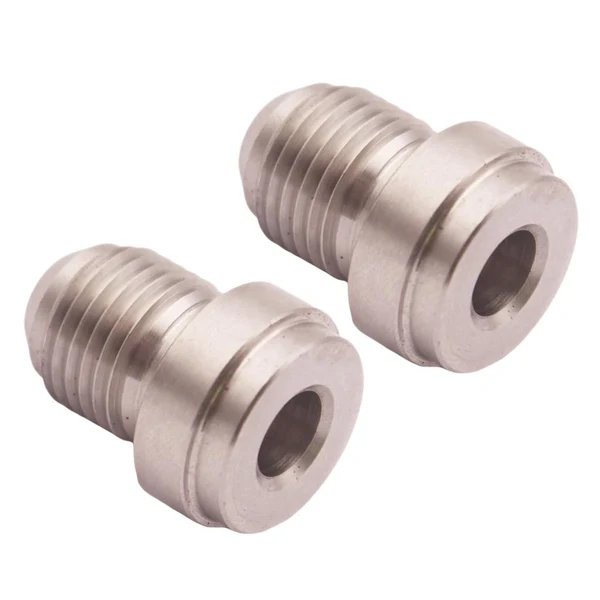 Top-Quality Maxbell 2 Pieces 4AN AN4 MALE STAINLESS STEEL WELD ON WELD IN FITTING BUNG Secure