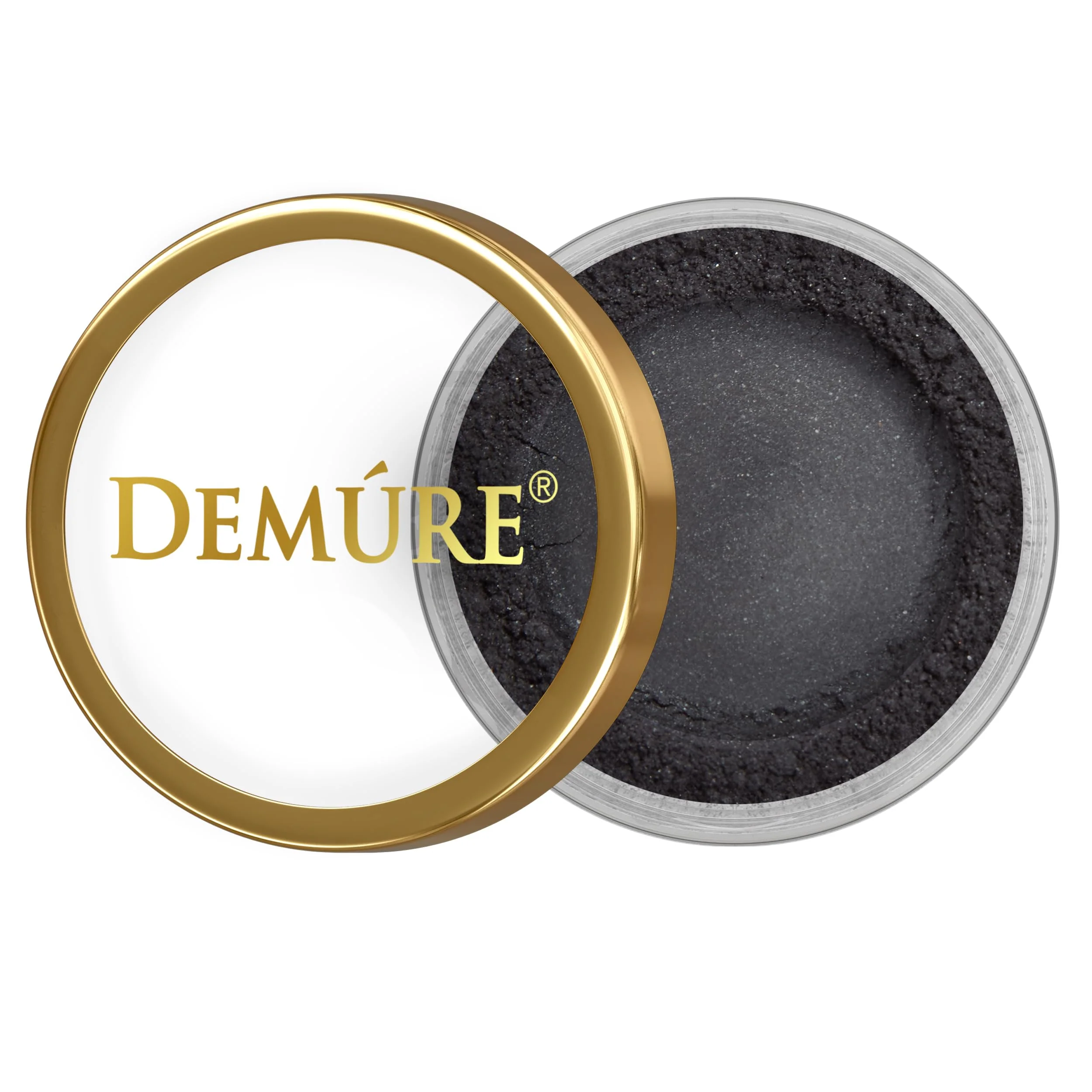 Stylish Demure Mineral Make Up Black Liner Eye Shadow Matte Eyeshadow Loose Powder Eye Makeup Professional Makeup Elegant