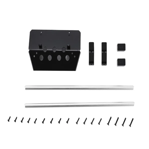 Outstanding Maxbell TRX6 TRX4 G500 G63 Metal Rear Bar Chassis Protection Rear Bar Silver Premium