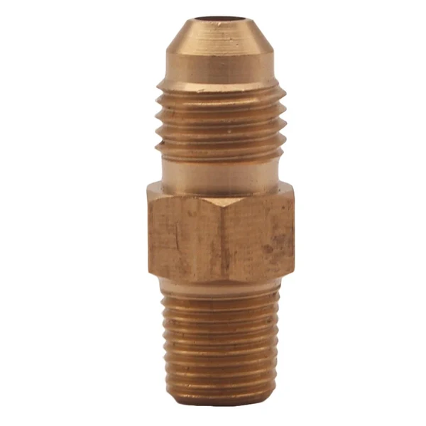 Advanced Maxbell Brass Fitting Oil Gas Adapter Male AN4 -4 4AN to 1 8 NPT for most fluid World-Class