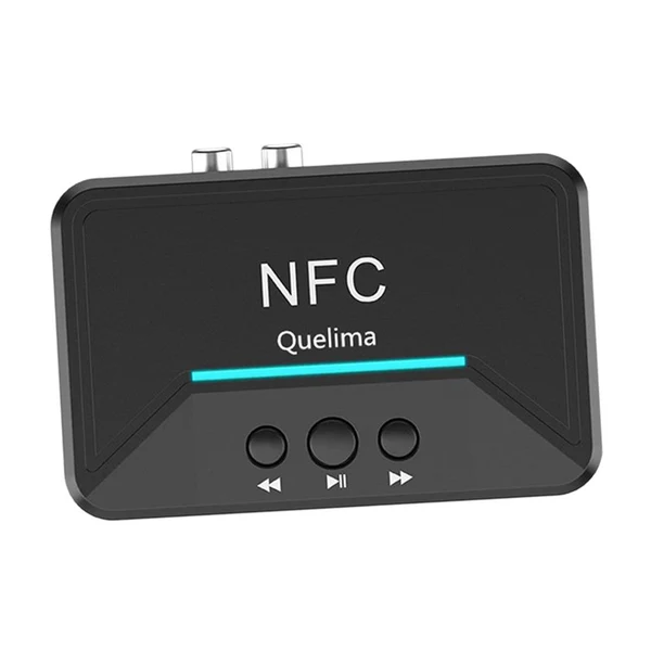 Minimalist Maxbell 3.5mm Wireless Bluetooth5.0 Jack Audio Receiver Speaker Headphone Black Fine