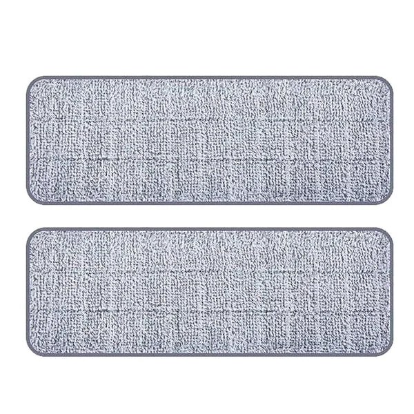 Superior Maxbell Flat Mop Pad Kitchen Bathroom Floor Duster Cleaning Cloth 2pcs Genuine