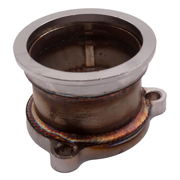 Quality Maxbell 2.5 T3 T4 T04E 3 Bolt TO 2.5 V-Band Turbo Downpipe Adapter Flange Certified