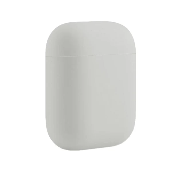 Functional Maxbell Headphones Case Dustproof Soft Silicone for Apple AirPods White Gray Modern