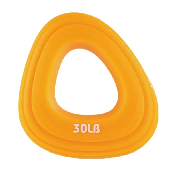 Recyclable Maxbell 30LB Hand Strength Finger Grip Muscle Power Training Ring Exerciser Orange Smart