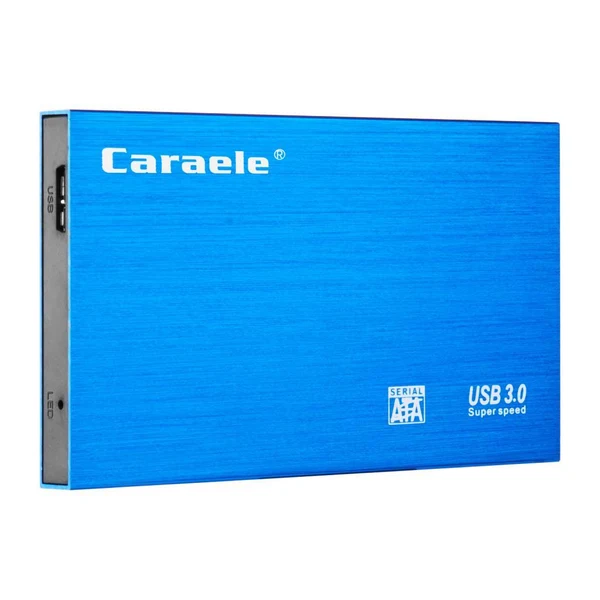 High-Performance Maxbell Blue High Speed USB 3.0 Mobile HDD Portable External Hard Disk Driver 500GB Comfortable