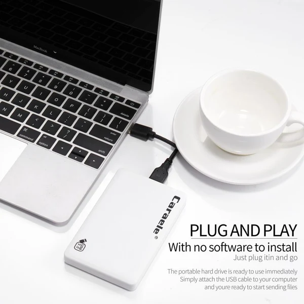 Verified Maxbell High Speed Extend Portable USB 3.0 Mobile Hard Disk 1T Modern