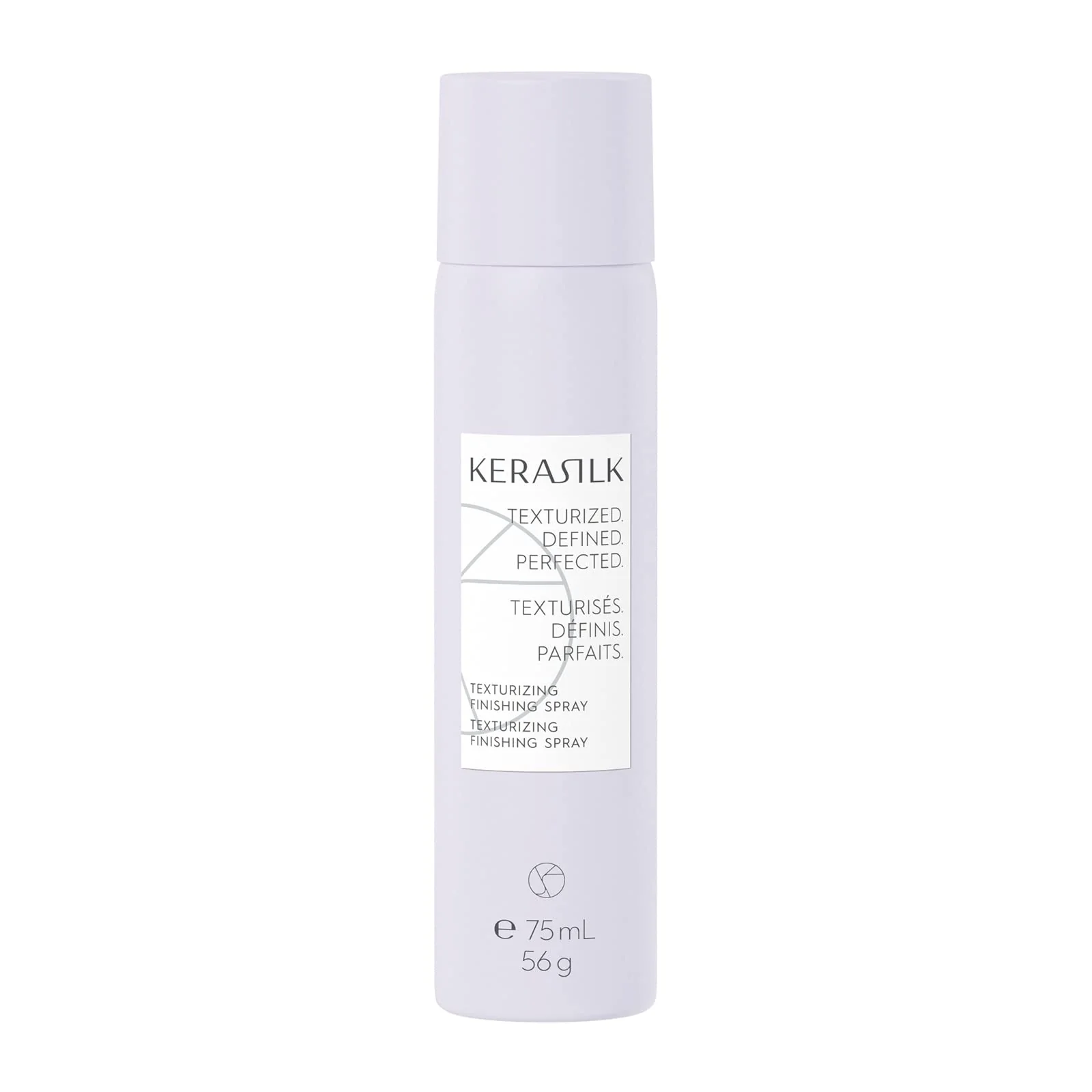 Detailed KERASILK Texturizing Finishing Spray Flexible Hold Creates Natural Texture Volume Body Anti Humidity Effect With Heat Protection 75ml Premium