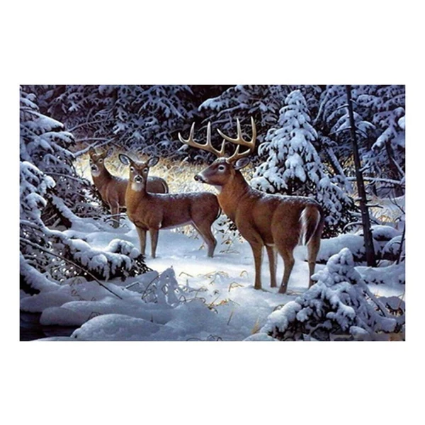Optimized Maxbell 5D DIY Diamond Painting Horse Cross Stitch Embroidery Picture Reindeer World-Class