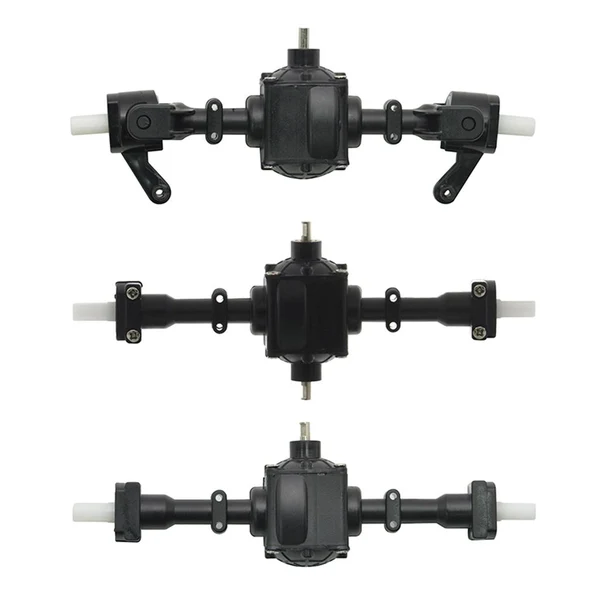 Safe Maxbell 3Pieces RC Car Front Rear Middle 4WD for Q64 Q60 B-36 RC Model Accs Parts Fine Crafted