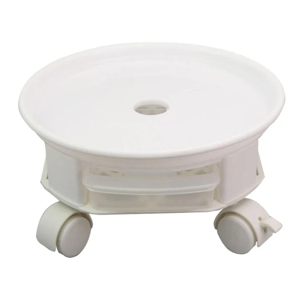Responsible Maxbell Movable Flower Pot Tray Rolling Plant Caddy Flowerpot Base Plant Stand 30cm Trendy