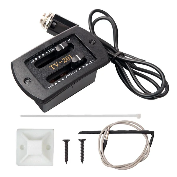 High-Quality Maxbell Guitar EQ Pickup Wiring Harness Equalizer for Cigar Box Guitar Accessories Classic