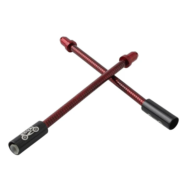 Reusable Maxbell 2x Flexible Bike V Brake Noodle Caliper Elbow Inner Tube Bicke Brake Red Trendy