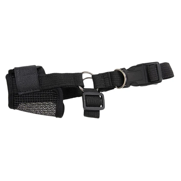 Green Maxbell Adjustable Dog Muzzle for Barking Soft Dog Mouth Cover Anti-bite Black L Fast