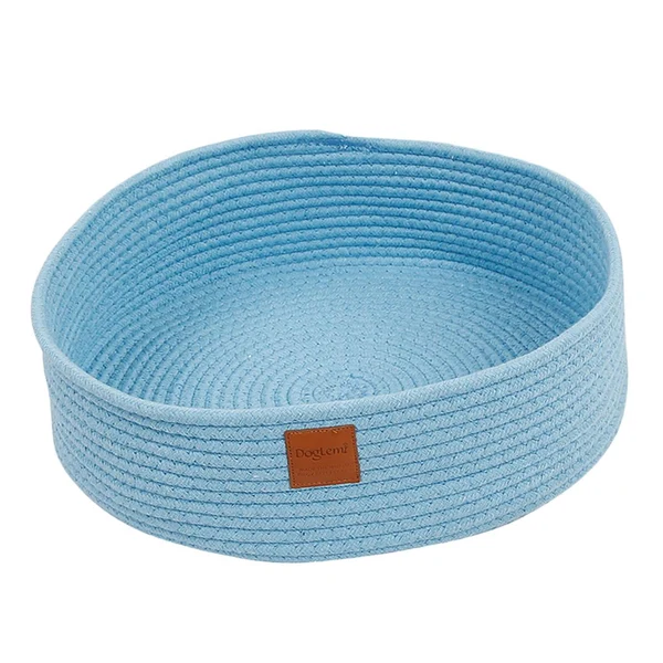 Advanced Maxbell Cat Sleeping Cozy Bed Cat Paw Scratcher Bed Nest House For Cat Kitten Blue Clean
