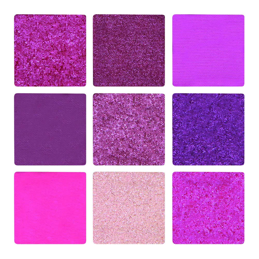 First-Class Nicka K New York Makeup Nine Color Shadow Palette Sugar Plum Verified