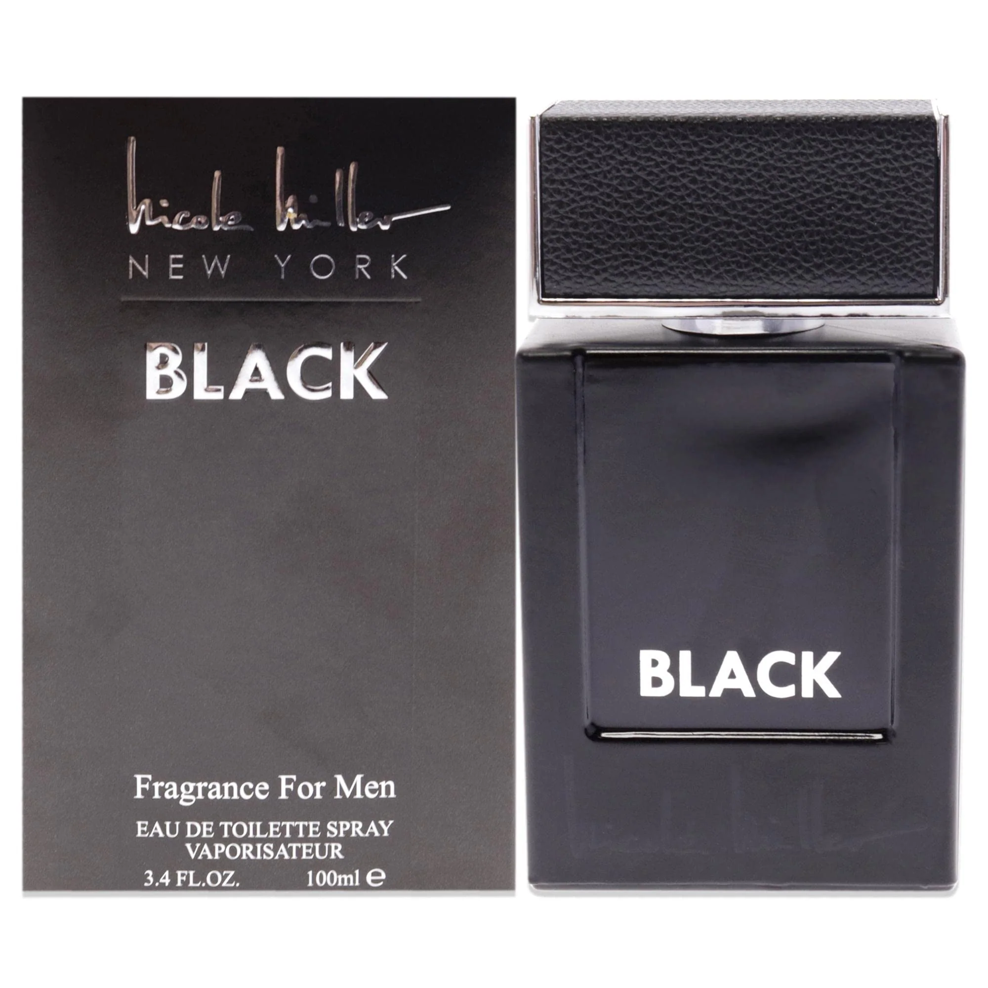 Healthy Nicole Miller Black Mens Eau De Toilette Spray 3.4 Oz Flexible