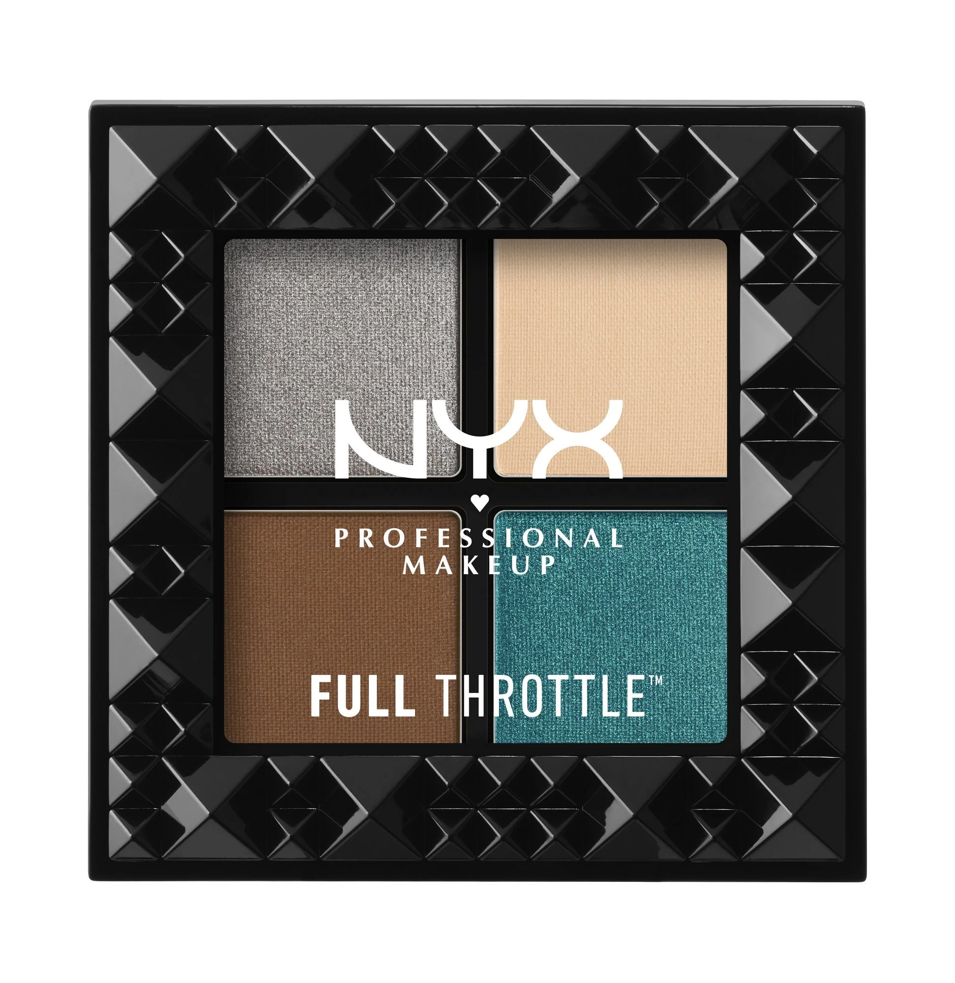 Functional NYX Cosmetics Full Throttle Shadow Palette Stunner Fashionable
