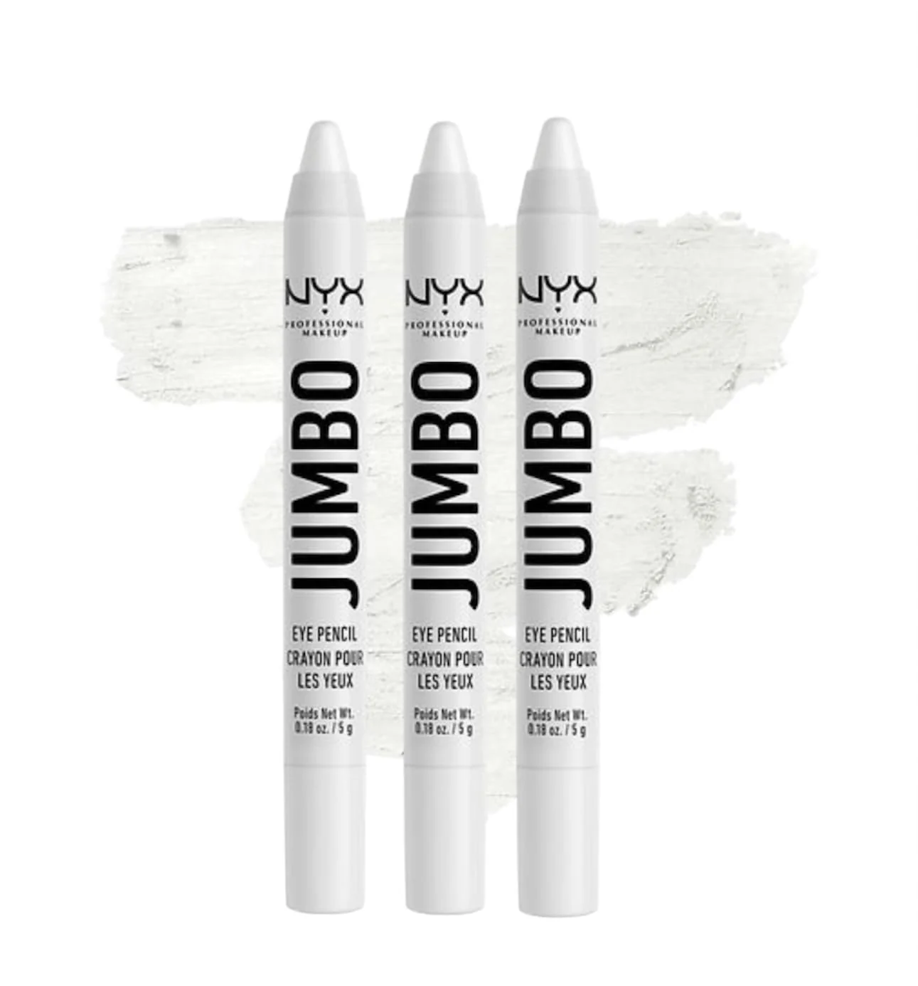 Efficient Nyx Jumbo Eye Pencil 604 Milk 3pack Refined