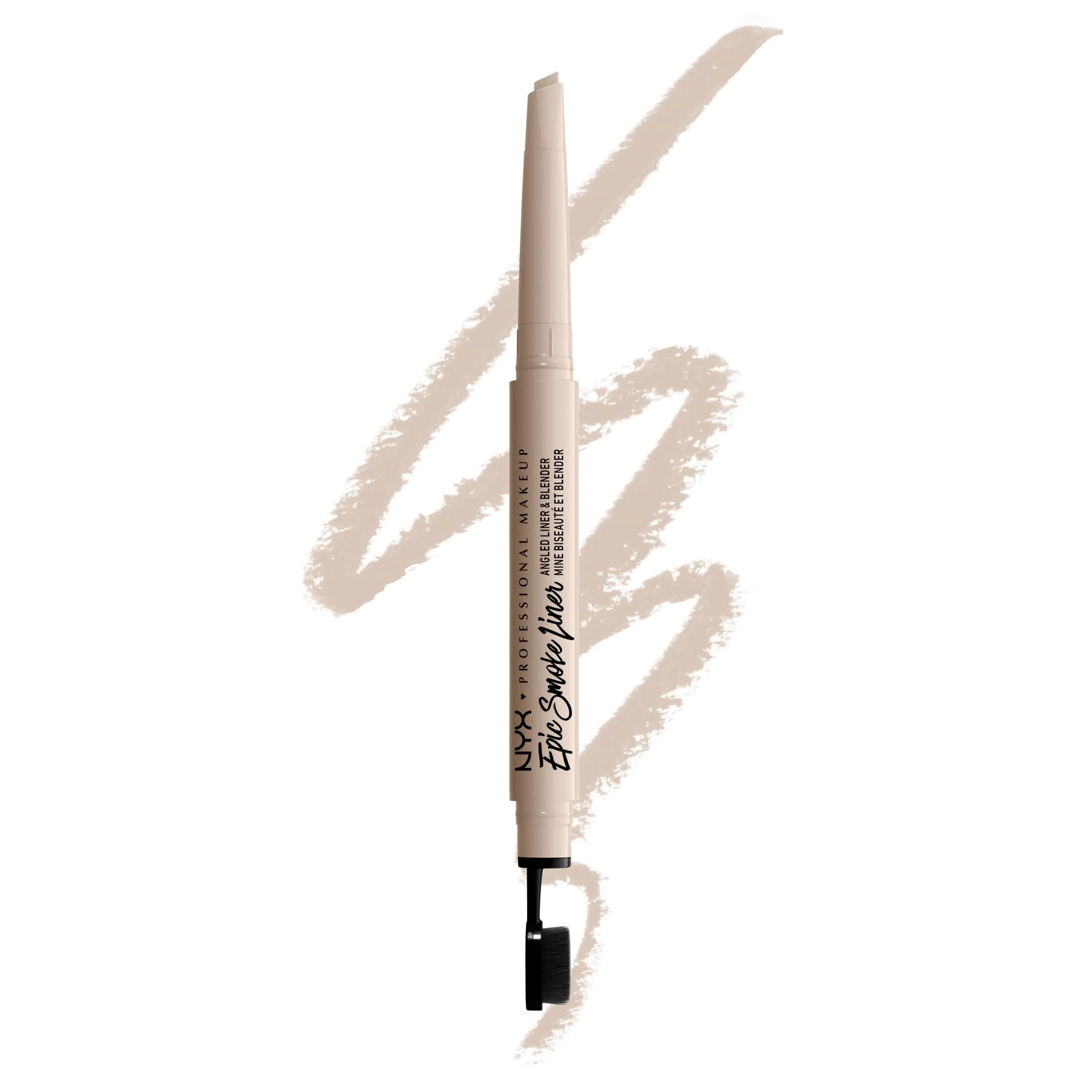 Optimized NYX PROFESSIONAL MAKEUP Epic Smoke Liner Vegan Smokey Eyeliner - White Smoke Off White Cream Responsible