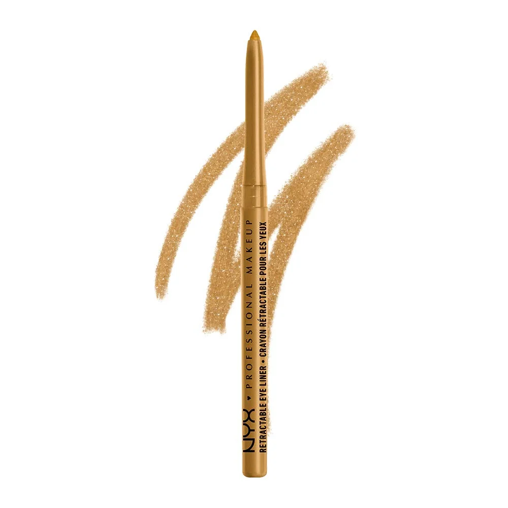 Unique NYX PROFESSIONAL MAKEUP Mechanical Eyeliner Pencil Gold Exclusive
