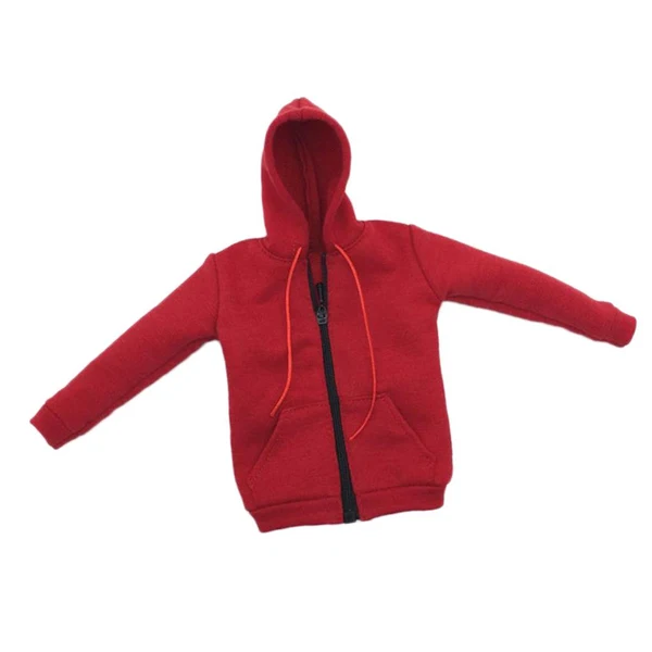 Dependable Maxbell 1 6 Men Hooddie Set Clothing for Phicen Figures Toy Accessories Parts red Authentic