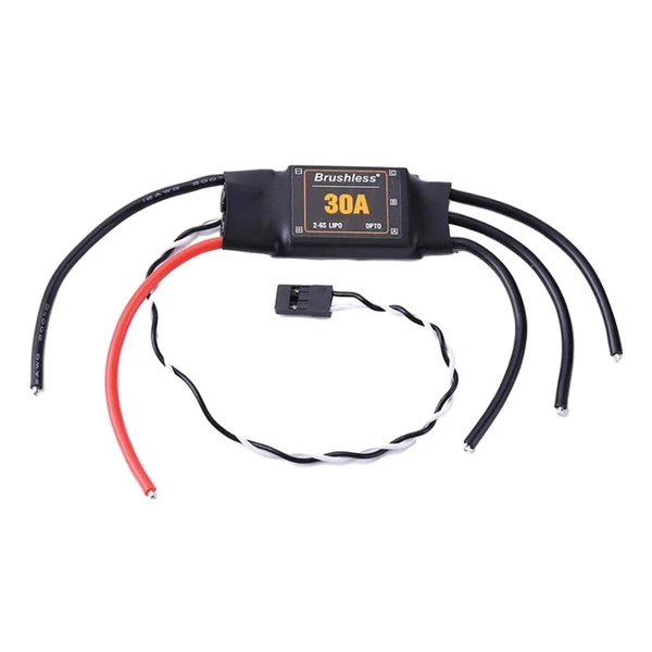 Easy-to-Use Maxbell 2-6S Lipo 30A Brushless ESC Speed Controller for RC Quadcopter Helicopter Crafted