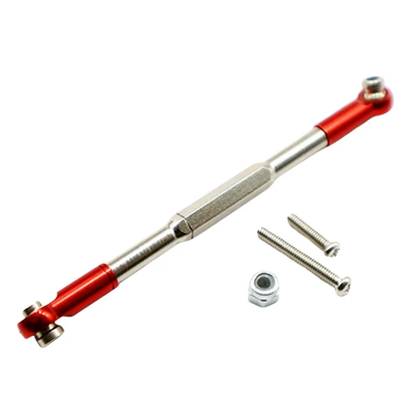 Long-Lasting Maxbell Steering Linkage for 1 12 MN-D90 MN-90 MN-99 MN-91 FJ-45 RC Car Red Luxury